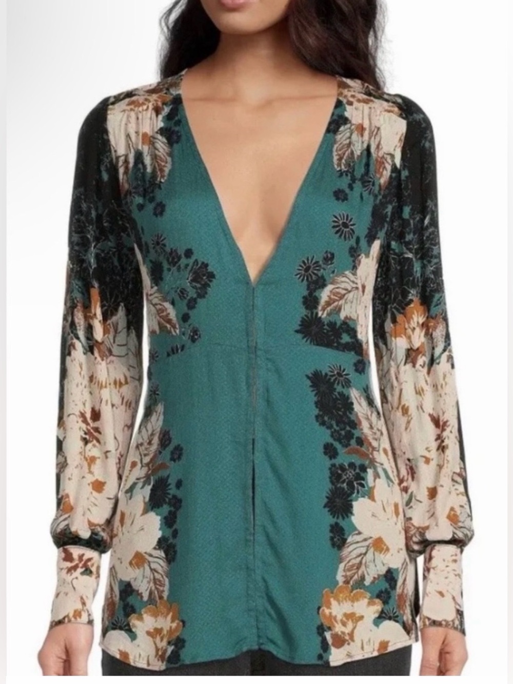 Free People Mikayla Tunic Small Boho Whimsigoth Romantic Cottagecore Bloomcore